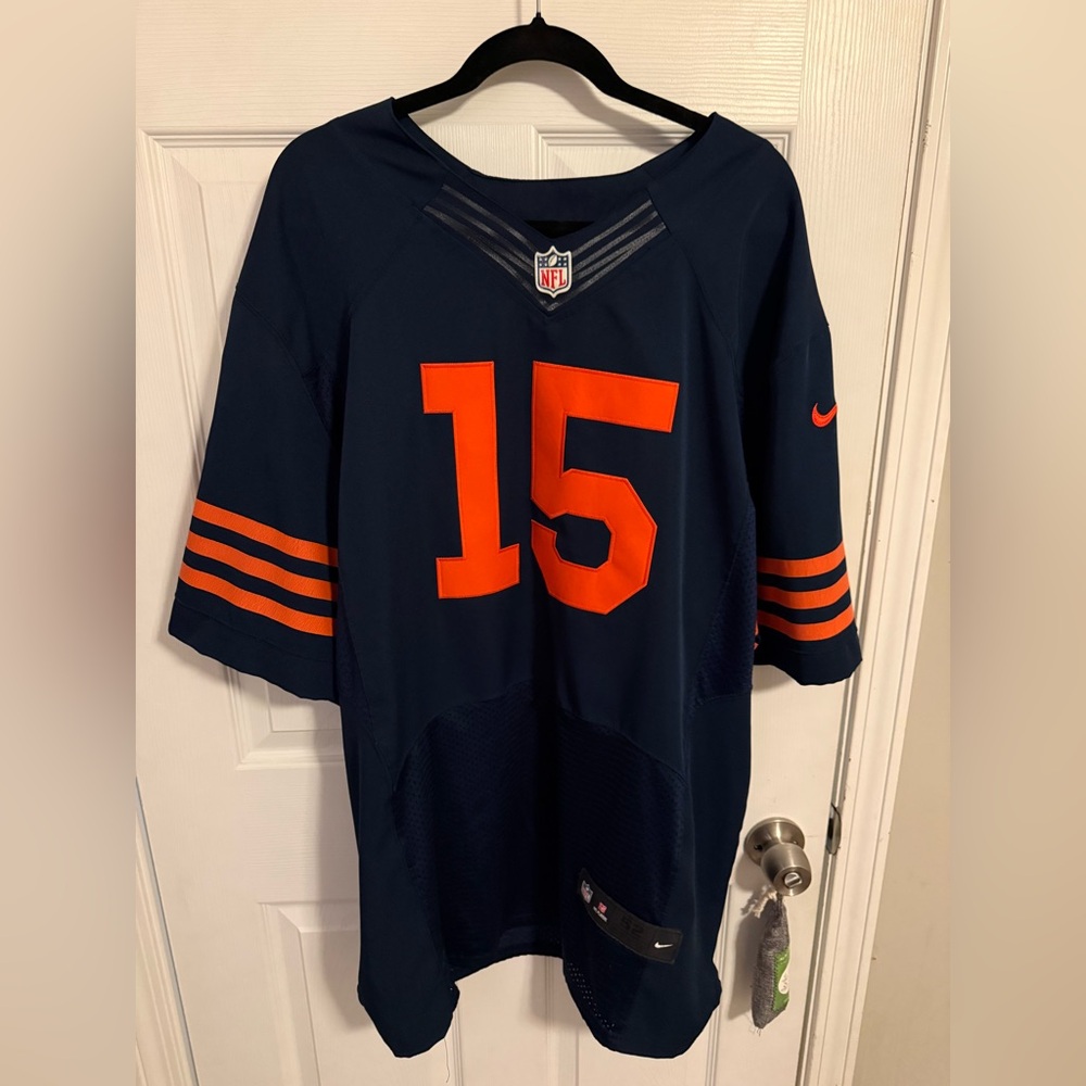 Brandon Marshall Chicago Bears Jersey. Xxl  size 52. NFL stitched. Blue/orange
